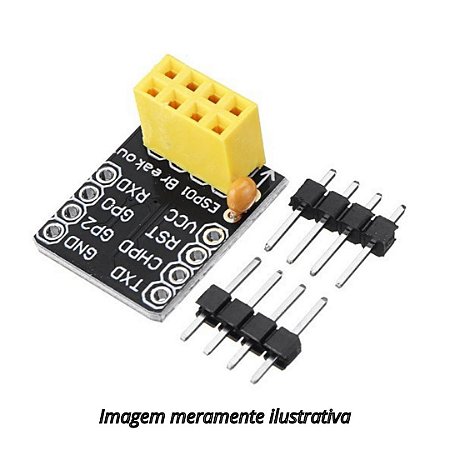 Adaptador para Protoboard ESP8266 ESP-01