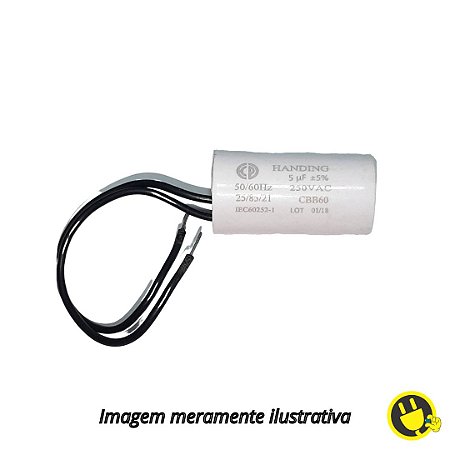 Capacitor de Partida Handing 5uF 5% 250V