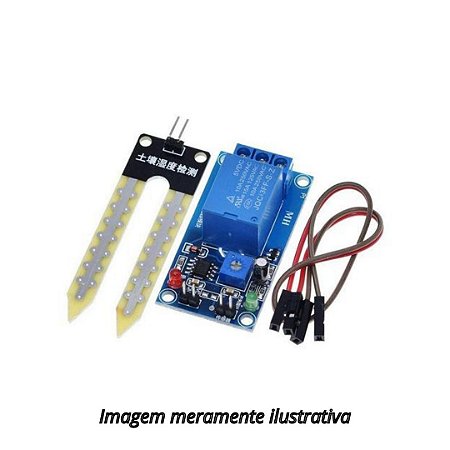 Módulo Sensor Umidade do Solo com Acionamento a Relé 12v