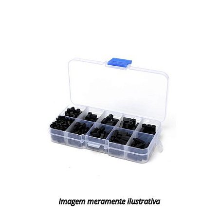 Kit Espaçadores Nylon M3