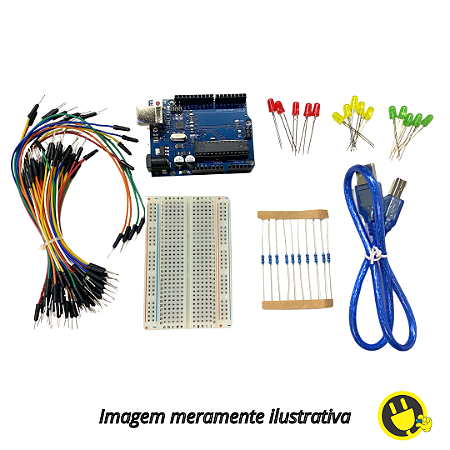 Kit Starter (Iniciante) para Arduino com UNO R3