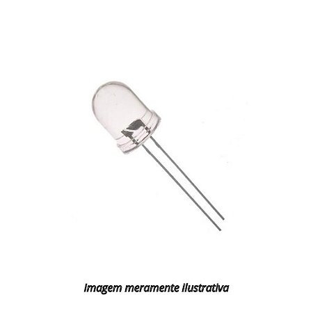 LED Cristal 10mm Rosa