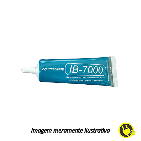 Cola Profissional Transparente IB-7000 Implastec
