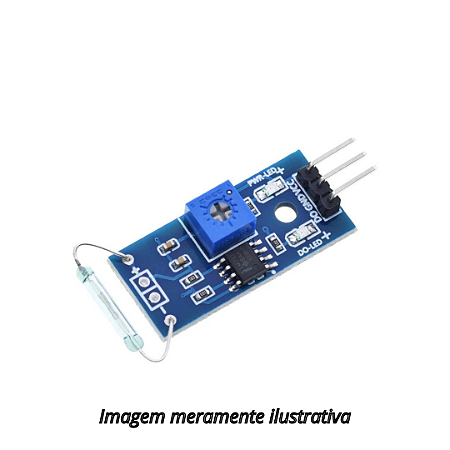 Módulo Sensor Magnético Reed Switch