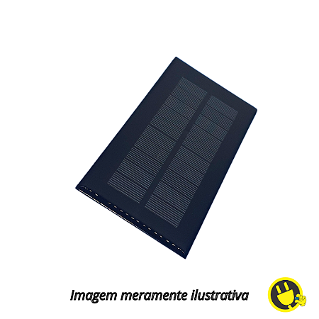 Mini Placa Solar Policristalino 5V 200mA 155x80mm