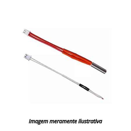 Kit Cartucho Aquecedor e  Termistor P/ Impressora 3D BIQU B1 - 24V 40W