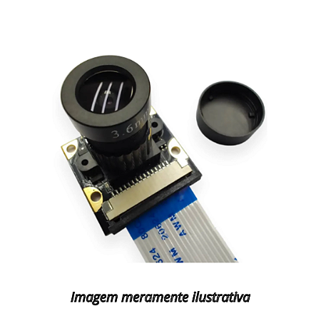Módulo Câmera Raspberry OV5647 5Mp 3.6mm 67º Graus