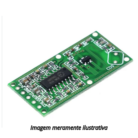 Sensor De Presença E Movimento Microondas Rcwl-0516