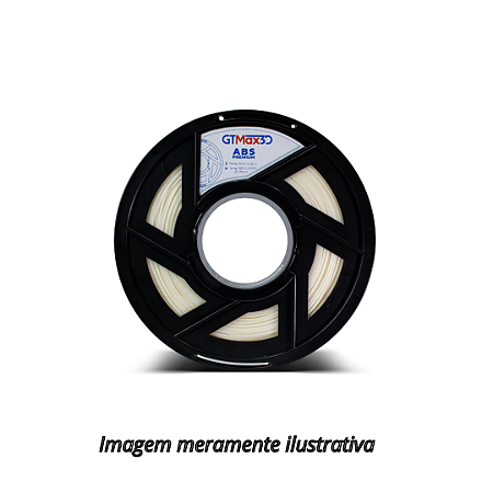 Filamento ABS 1,75mm 1Kg Natural GTMax3D