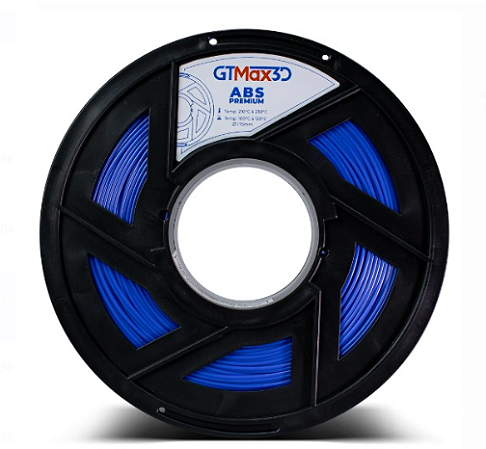 Filamento ABS 1,75mm 1Kg Azul Escuro GTMax3D