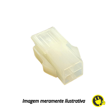 Conector Alojamento Fêmea Mini Fit 4 Vias 4,20mm