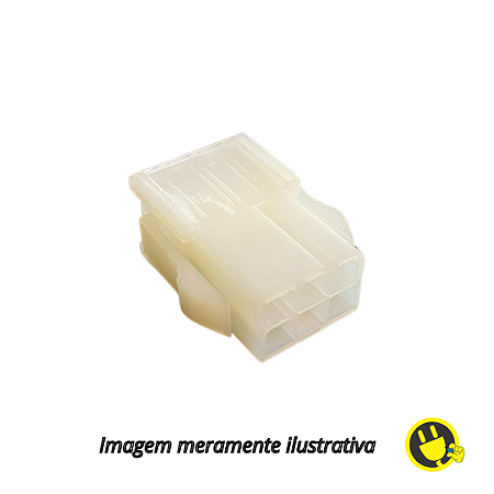 Conector Alojamento Fêmea Mini Fit 6 Vias 4,20mm