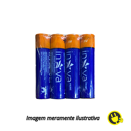 Kit 4 Pilhas AAA 1,5V