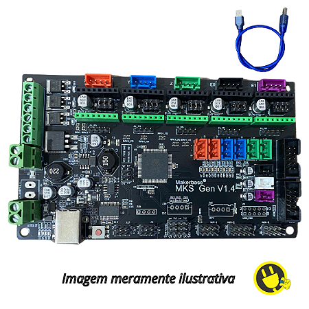Placa Controladora Impressora 3D MKS gen 1.4