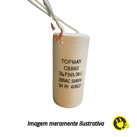 Capacitor ACV 22µF 250V  cilíndrico
