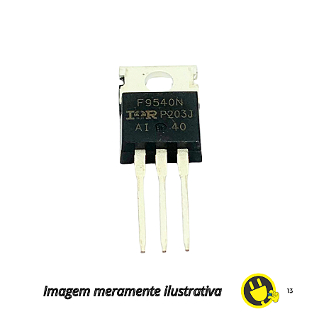 Transistor MOSFET IRF9540 Canal P
