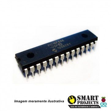 Circuito Integrado Microcontrolador PIC16F886-I/SP