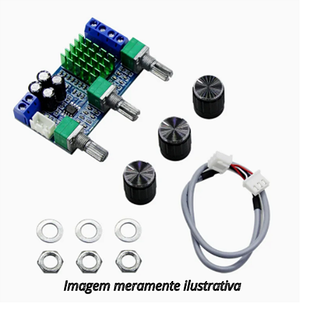 Módulo Amplificador Digital XH-M567 TPA3116D2 – 2x80W