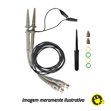 Ponta de Prova para Osciloscópio 100MHz P6100