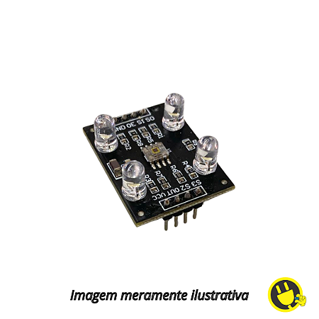 Módulo Sensor de Reconhecimento de Cores TCS3200 / TCS230