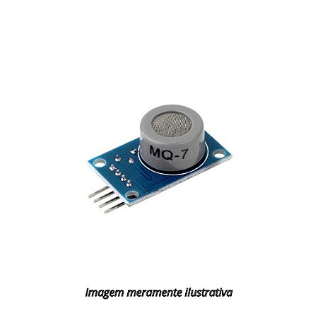 Sensor de Gás MQ-7 Monóxido de Carbono CO