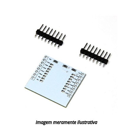 Placa Adaptadora ESP8266 para Soldar ESP-07 ESP-08 ESP12e