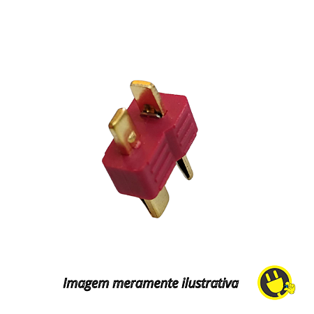 Conector T Plug Macho