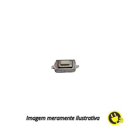 Chave Táctil SMD 3x6x2,5mm – KFC-A06 Branco