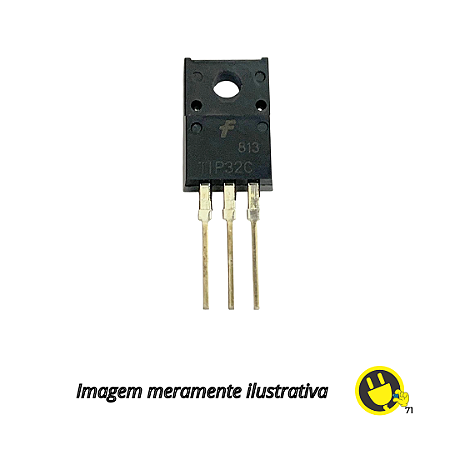 Transistor TIP32C ISOLADO  PNP