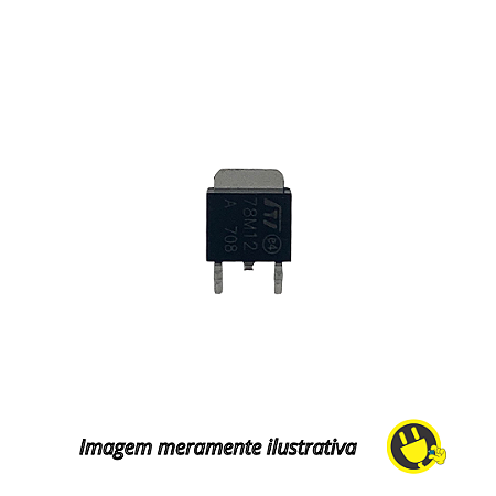 Regulador de Tensão UA78M12 TL TL  SMD