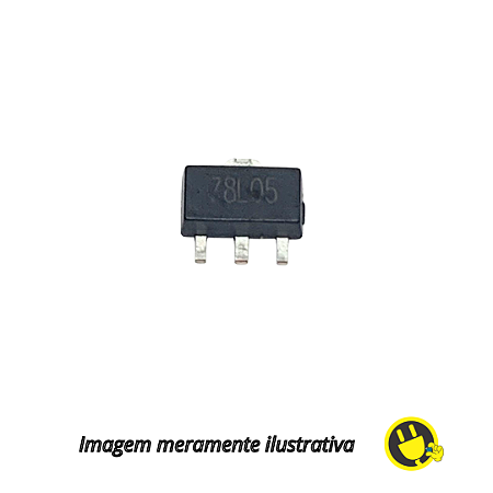 Regulador de tensão UA78L05 SMD