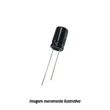 Capacitor eletrolítico 1000uF 10V