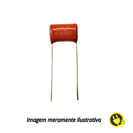 CAPACITOR POLIÉSTER 4K7 x 250V