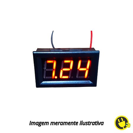 Display Voltímetro 4,5V a 30V DC