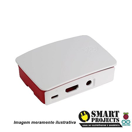 Case Raspberry Pi 3 Modelo B e B+ Oficial