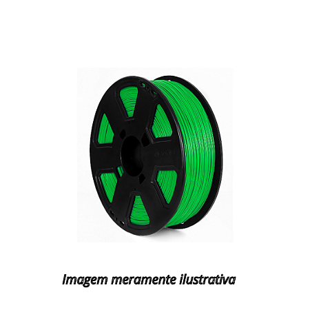 Filamento PLA 1,75mm 1Kg Verde 3D Fila