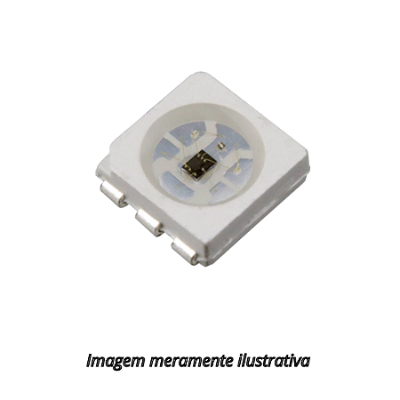 Led RGB Endereçável SMD 5050 WS2812 6 Pinos