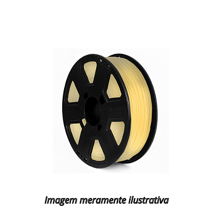 Filamento PLA 1,75mm 1Kg Natural Transparente 3D Fila