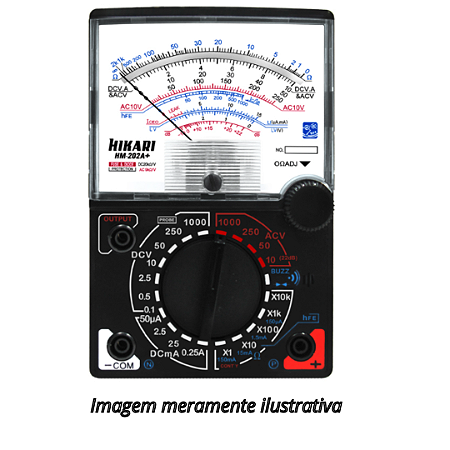 Multímetro Analógico HM-202A+