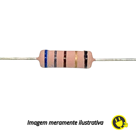 Resistor de Fio 5% 5W AC05 680R