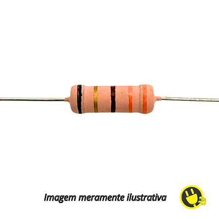 Resistor de Fio 5% 5W AC05 330R