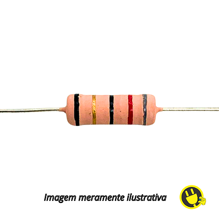 Resistor de Fio 5% 5W AC05 82R