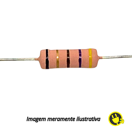 Resistor de Fio 5% 5W AC05 470R