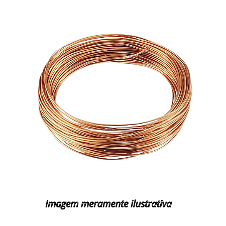 Fio De Cobre Esmaltado 0,5mm (Metro)