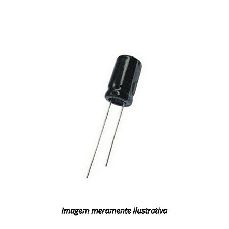 Capacitor Eletrolítico 100uF 25V