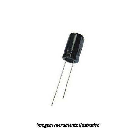 Capacitor Eletrolítico 100uF 16V