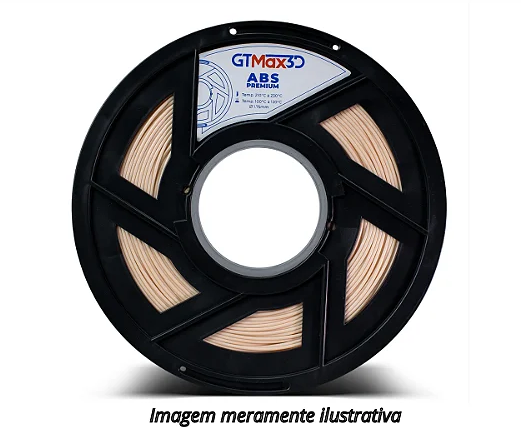 Filamento PLA 1,75mm 1Kg Nude GTMax3D