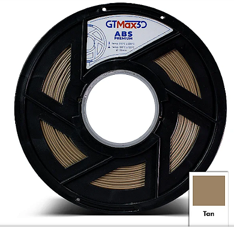 Filamento ABS 1,75mm 1Kg TAN GTMax3D