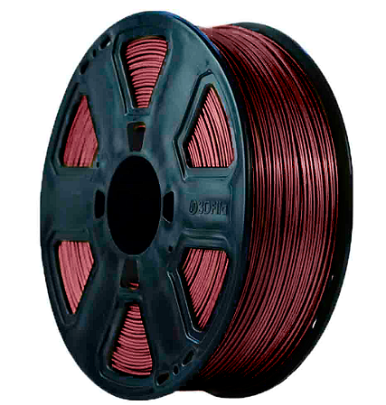 Filamento PLA Magic 1,75mm 1Kg Vermelho Bordô 3D Fila