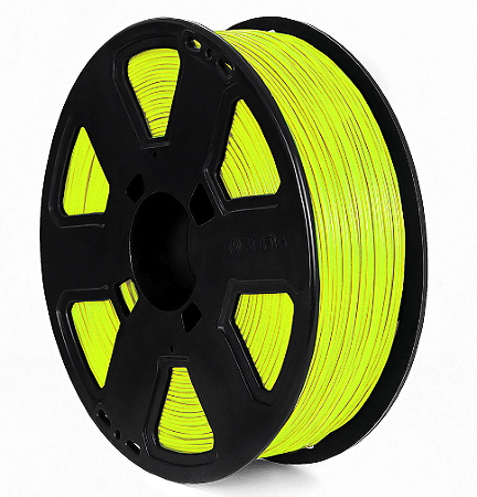 Filamento PLA Magic 1,75mm 1Kg Amarelo Neon 3D Fila
